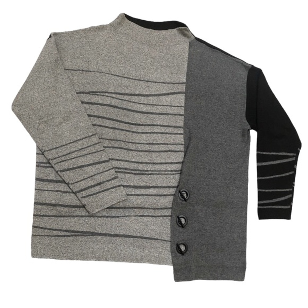 Nic+Zoe Toggle-Trimmed Asymmetric Color-Blocked S… - image 7